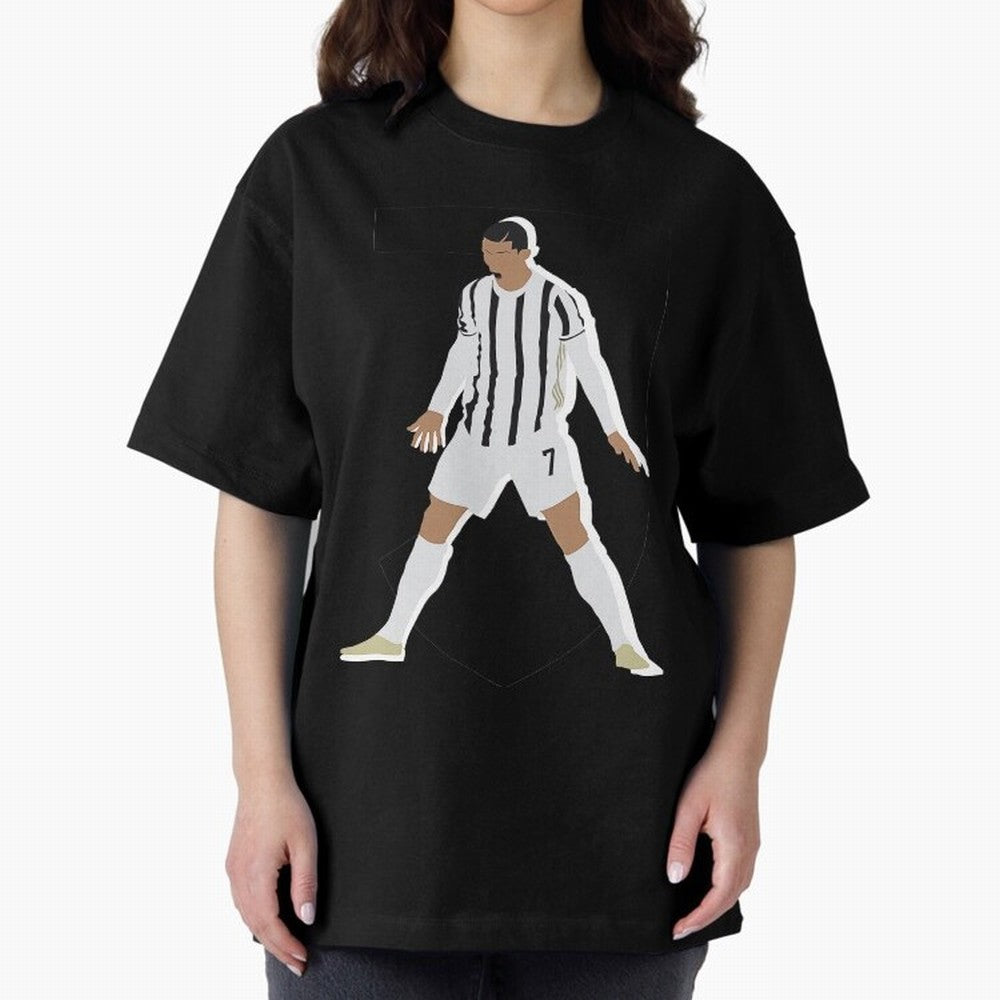 Cristiano Ronaldo 3 Oversized T-Shirt Relive the Noise and Pride of FIFA World Cup 2026 Spirit, Made for England, France and Netherlands, Neymar, Football Passion, Legendary Performances, Festival Vibes and Supporter Community; Perfect for Fans,