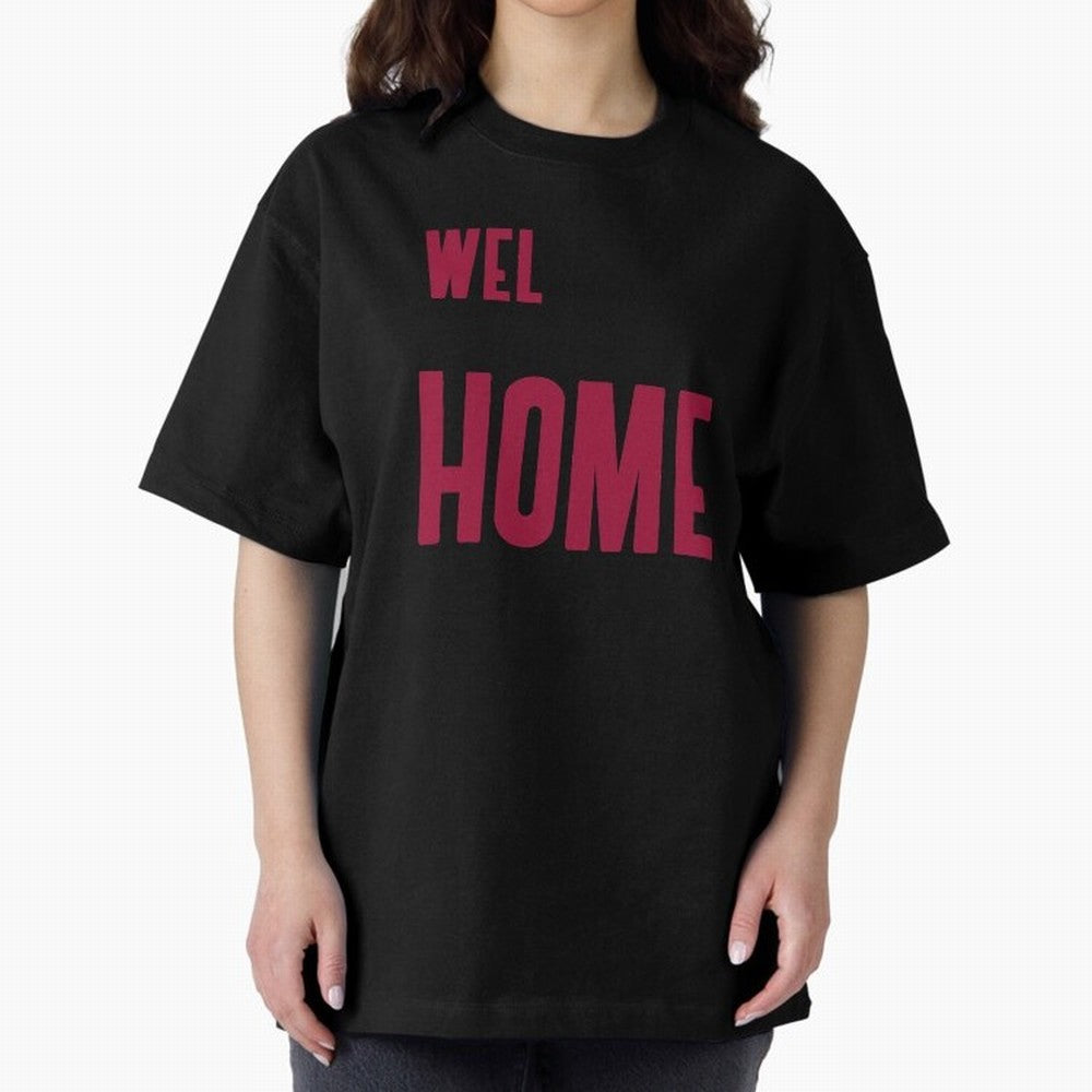 Welcome Home Cristiano Oversized T-Shirt Honor FIFA World Cup 2026 Driven by Cristiano Ronaldo, Haaland and CR7, France and Portugal Energy, Vintage Soccer Flavor, Modern Football Stars, National Flags and Final Night Emotion; Created for Match Day