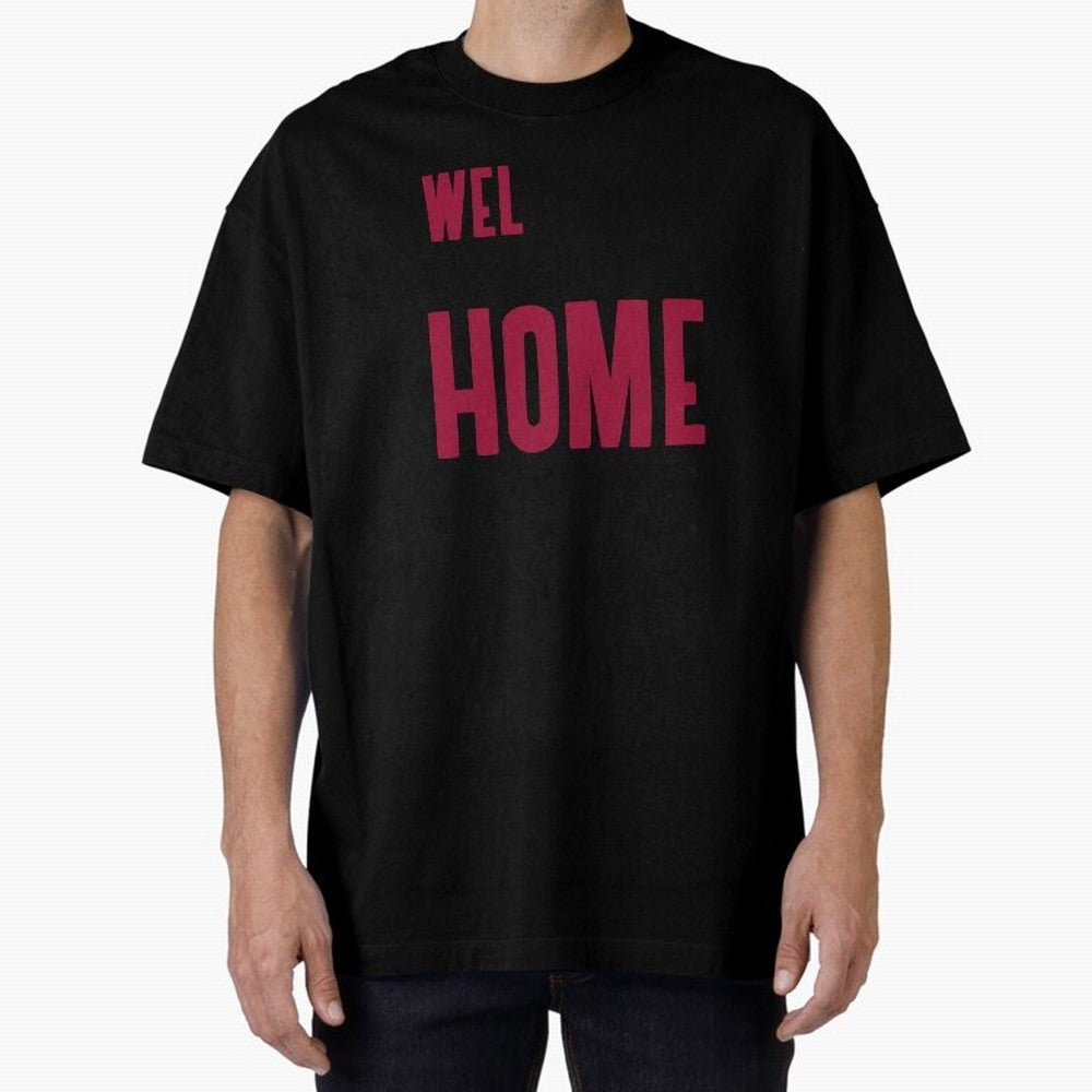 Welcome Home Cristiano Oversized T-Shirt Honor FIFA World Cup 2026 Driven by Cristiano Ronaldo, Haaland and CR7, France and Portugal Energy, Vintage Soccer Flavor, Modern Football Stars, National Flags and Final Night Emotion; Created for Match Day