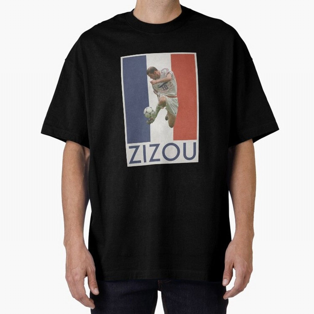 Football - Zidane Oversized T-Shirt Unlock Global Football Passion for FIFA World Cup 2026 USA Canada Mexico, Featuring Neymar, England, France and Netherlands, Fan Favorite Moments, National Team Passion, Big Match Drama and Soccer History;