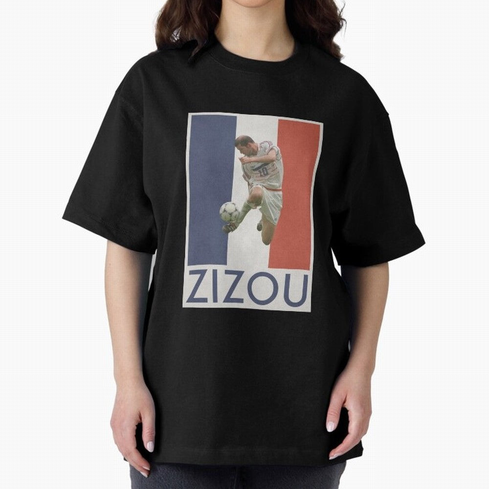 Football - Zidane Oversized T-Shirt Unlock Global Football Passion for FIFA World Cup 2026 USA Canada Mexico, Featuring Neymar, England, France and Netherlands, Fan Favorite Moments, National Team Passion, Big Match Drama and Soccer History;