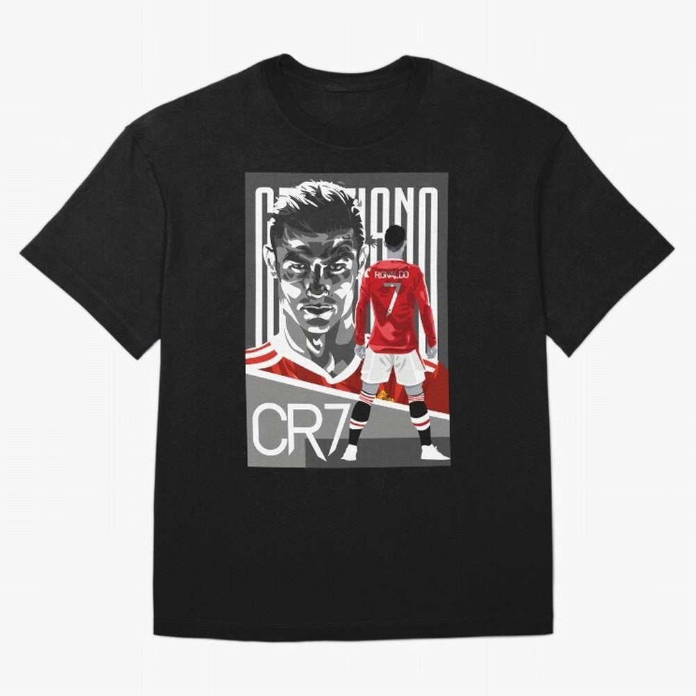 Cristiano Ronaldo In Red Oversized T-Shirt Bring Champion Energy into Global Football Passion for FIFA World Cup 2026 Group Stage, with Haaland and Mbappe, Portugal, Spain and Germany, Goal Celebration Energy, Supporter Heritage, Football Icons and