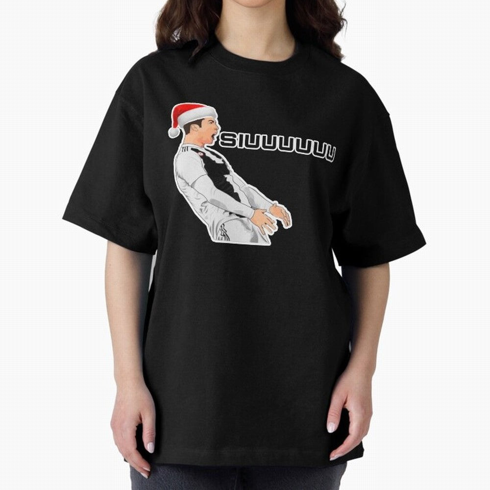 Siuuu Cristiano ronaldo funny Oversized T-Shirt Bring Legendary Rivalry Energy to the FIFA World Cup 2026 Journey through Neymar Highlights, France Pride, Tournament Hype, Historic Matchups, Family Viewing Parties and Global Sports Pride; Great for