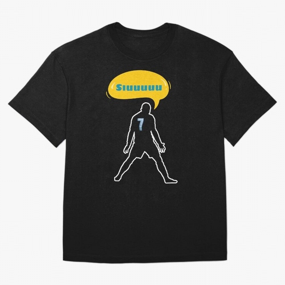 Siuuu Cristiano ronaldo goal Oversized T-Shirt Live the Energy of FIFA World Cup 2026 USA Canada Mexico Spirit, Filled with France, CR7, Stadium Memories, Football Loyalty, International Chants and Championship Tradition; Perfect for Fans,