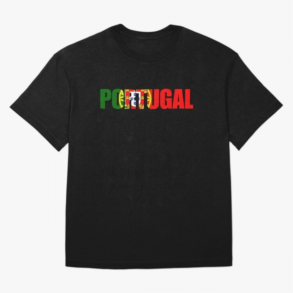 Portugal Country Oversized T-Shirt Keep the Match Day Mood of Match Day Hype around FIFA World Cup 2026 USA Canada Mexico, CR7 and Messi, Brazil, Worldwide Fan Energy, Dramatic Goals, Stadium Lights and Championship Celebrations; Made for