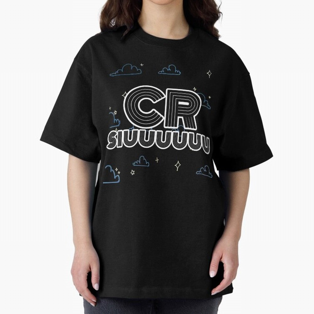 Siuuu 7 CR7 goal funny Oversized T-Shirt Step into the FIFA World Cup 2026 Group Stage Journey through Haaland Highlights, Netherlands Pride, Worldwide Fan Energy, Dramatic Goals, Stadium Lights and Championship Celebrations; Made for Collectors