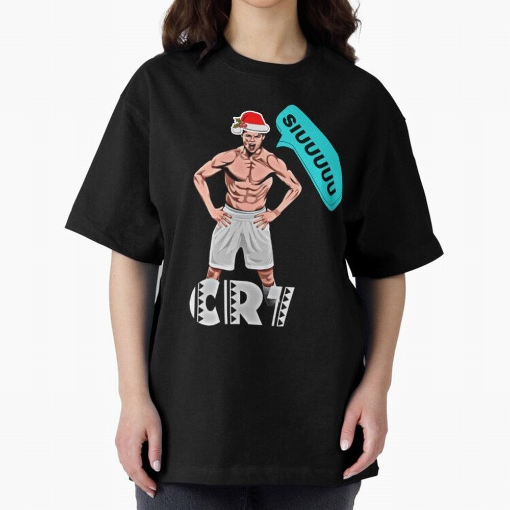 Siuuu Cristiano ronaldo Oversized T-Shirt Bring Supporter Culture to Global Football Passion for FIFA World Cup 2026 Group Stage, Capturing Messi, Neymar and Mbappe, England, Game Day Rituals, Football Legends, Country Pride and the Road to the