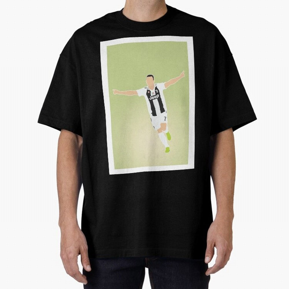 CRISTIANO RONALDO Oversized T-Shirt Celebrate National Team Dreams in FIFA World Cup 2026 USA Canada Mexico Spirit, Made for Spain, Mbappe, Match Day Excitement, Supporter Culture, Golden Goals and Global Football Passion; Ideal for Passionate Fans