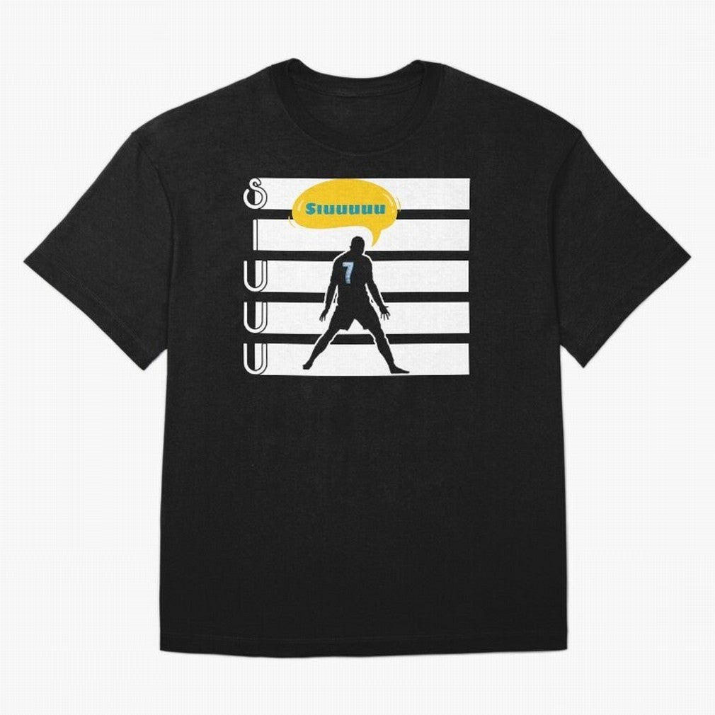 Siuuu CR7 goal Oversized T-Shirt Bring Legendary Rivalry Energy to Match Day Hype around FIFA World Cup 2026, Cristiano Ronaldo, Brazil, Tournament Hype, Historic Matchups, Family Viewing Parties and Global Sports Pride; Built for Supporters