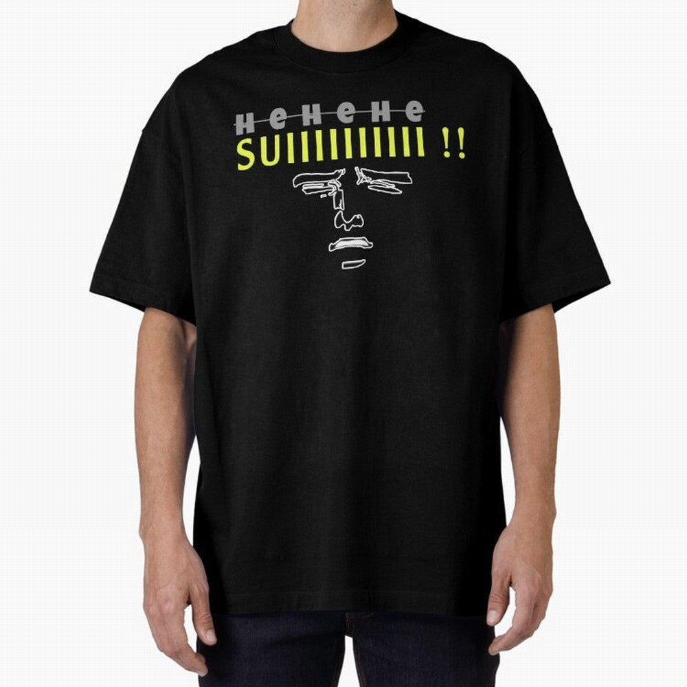 Hehehe siuuu CR7 goal Oversized T-Shirt Fuel the FIFA World Cup 2026 Journey through Messi, Neymar and Mbappe Highlights, England, France and Netherlands Pride, Retro Football Energy, Iconic Rivalries, Trophy Chase Drama and Stadium Atmosphere;