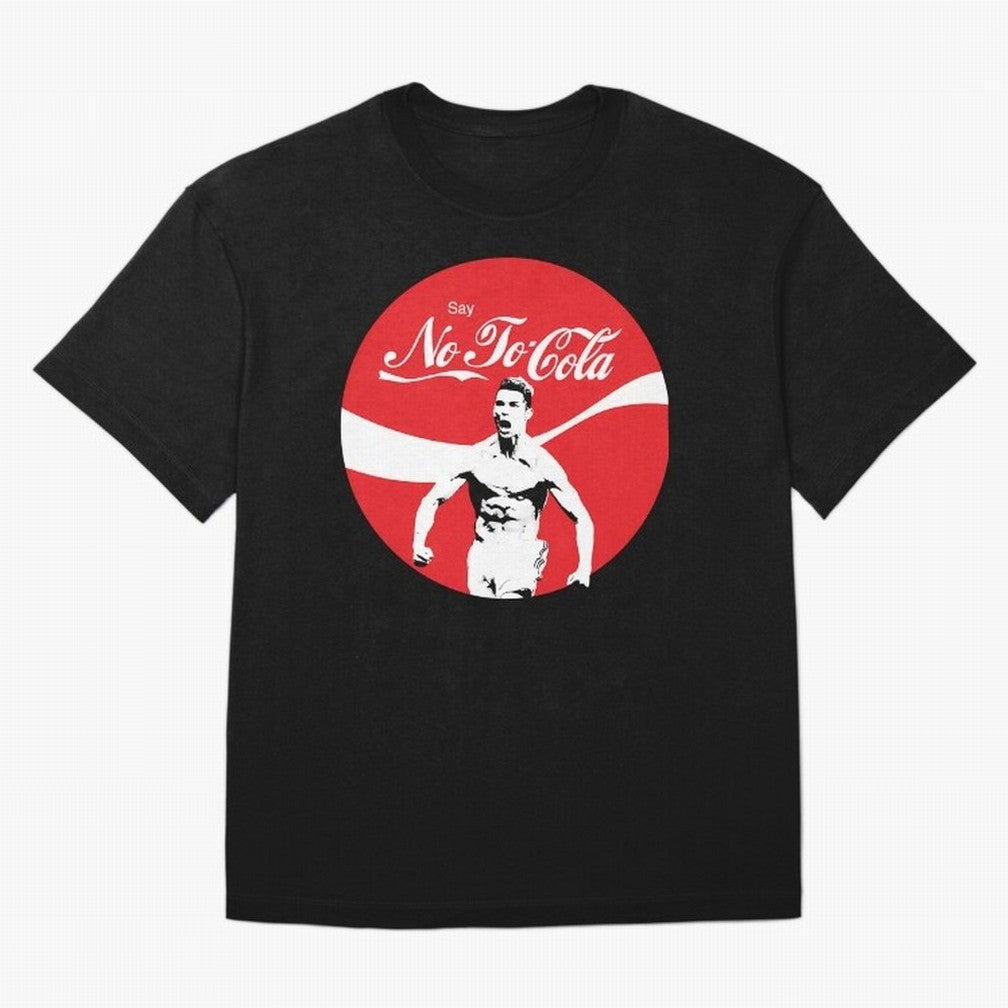 Cristiano Ronaldo - Say No To Cola Oversized T-Shirt Treasure the FIFA World Cup 2026 Group Stage Journey through CR7 Highlights, England Pride, Football History, Final Match Energy, Crowd Noise and Once in a Lifetime Moments; Ideal for Passionate