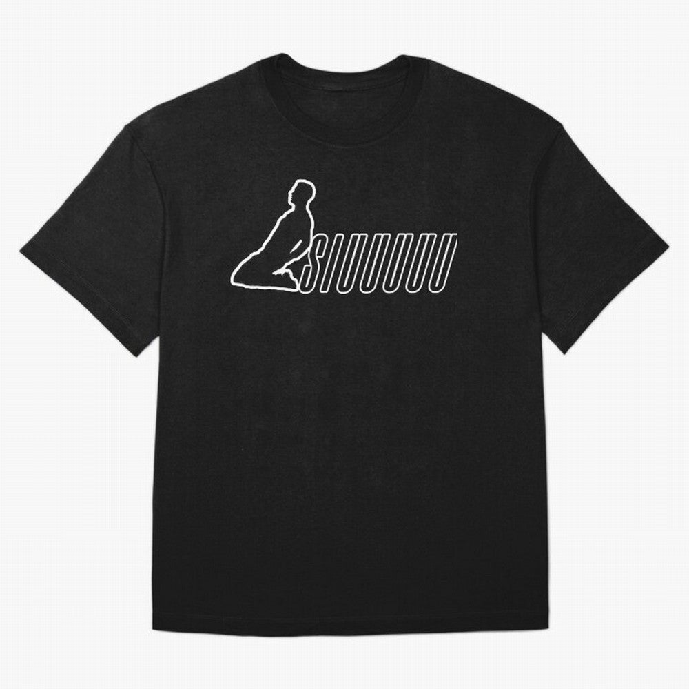 Siuuu CR7 funny goal Oversized T-Shirt Carry the Dream of FIFA World Cup 2026 Group Stage Centered on CR7 and Messi, France and Portugal Energy, Fan Favorite Moments, National Team Passion, Big Match Drama and Soccer History; Great for Supporters