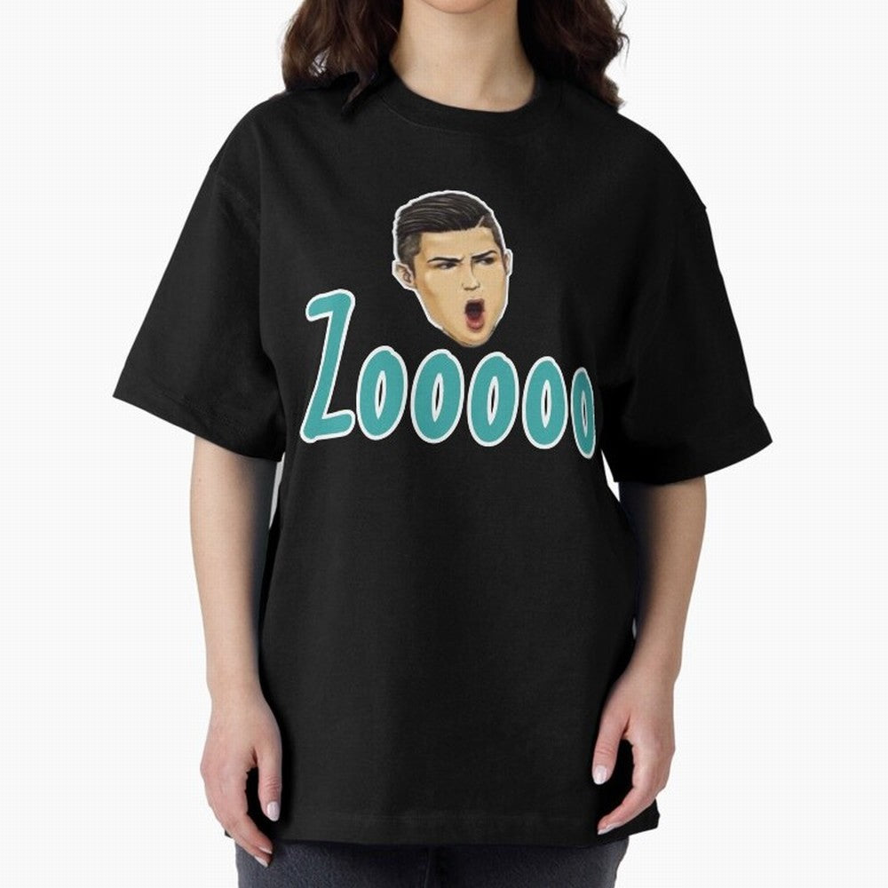 Zoooo funy CR7 goal suiii Oversized T-Shirt Represent Fans Who Live for FIFA World Cup 2026 Group Stage Spirit, Featuring England and Germany, Messi, CR7 and Mbappe, Stadium Memories, Football Loyalty, International Chants and Championship