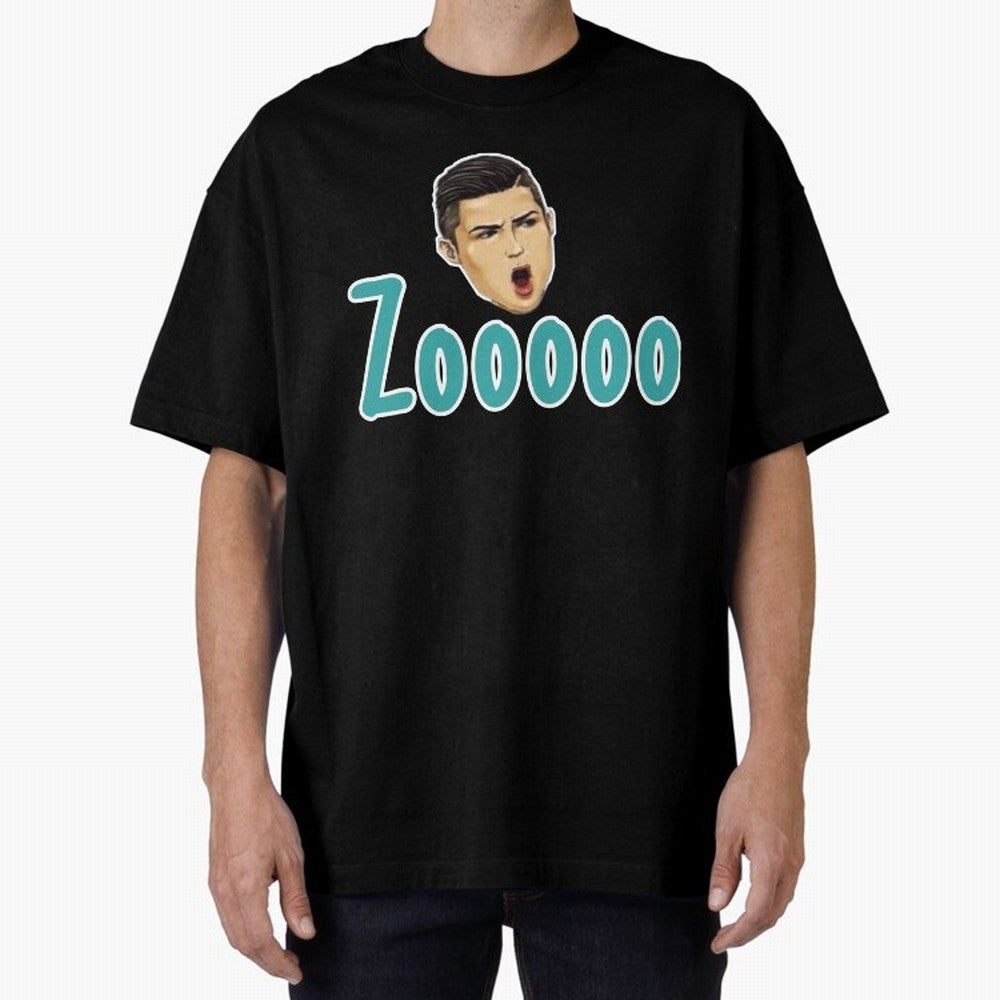 Zoooo funy CR7 goal suiii Oversized T-Shirt Represent Fans Who Live for FIFA World Cup 2026 Group Stage Spirit, Featuring England and Germany, Messi, CR7 and Mbappe, Stadium Memories, Football Loyalty, International Chants and Championship