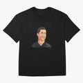 Cristiano Ronaldo Vector Art Graphics Design Oversized T-Shirt Fuel the Hype around the FIFA World Cup 2026 Group Stage Journey through Cristiano Ronaldo Highlights, Germany Pride, Supporter Pride, Iconic Celebrations, Legendary Names and Global