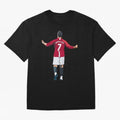 Legend Cristiano Ronaldo Oversized T-Shirt Capture FIFA World Cup 2026 with Messi and Cristiano Ronaldo, Portugal, Spain and Germany Energy, Football History, Final Match Energy, Crowd Noise and Once in a Lifetime Moments; Great for Supporters Who