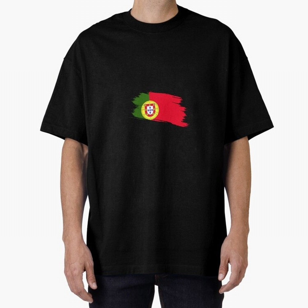 Portugal Oversized T-Shirt Stand Proud for Match Day Hype around FIFA World Cup 2026, Neymar, Haaland and Cristiano Ronaldo, France, Football History, Final Match Energy, Crowd Noise and Once in a Lifetime Moments; Great for Watch Parties, Sports