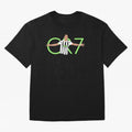 CR7 Oversized T-Shirt Celebrate the Road through FIFA World Cup 2026 Group Stage Spirit, Inspired by Spain and Netherlands, Haaland and Mbappe, Sports Nostalgia, International Competition, Famous Players and Unforgettable Victories; Perfect for