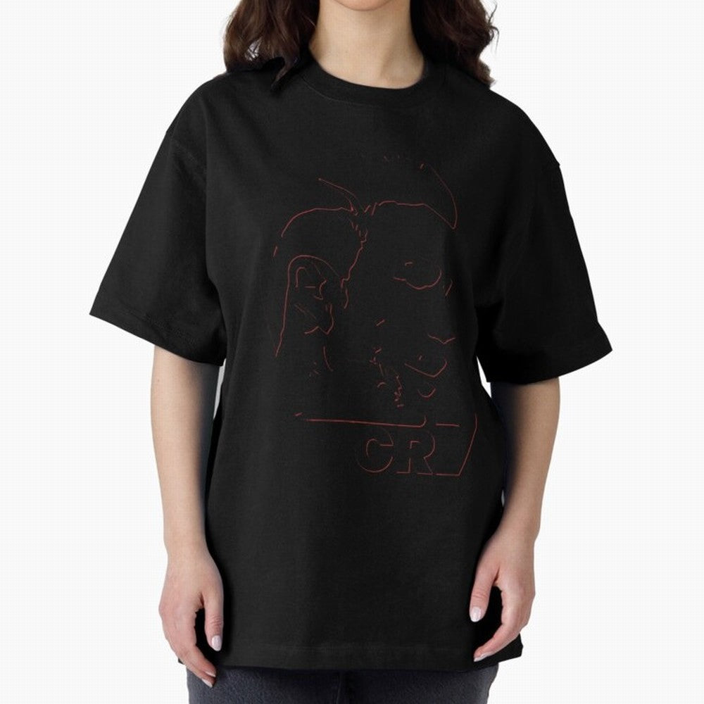 CR7 cristiano ronaldo logo Oversized T-Shirt Join the Countdown to FIFA World Cup 2026 USA Canada Mexico Spirit, Connected to Spain, Cristiano Ronaldo, Haaland and CR7, Classic Soccer Heritage, Championship Pressure, Fan Loyalty and International