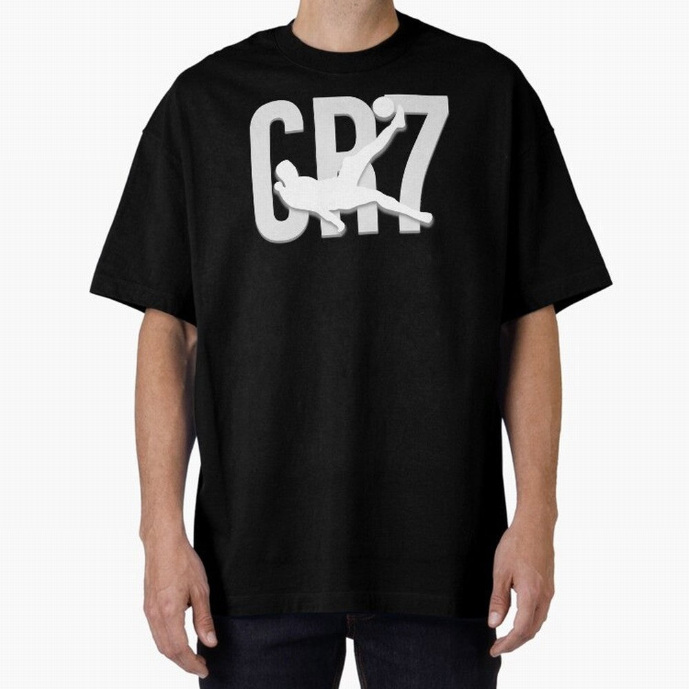 Cristiano Ronaldo Oversized T-Shirt Honor Champions and Dreams in the FIFA World Cup 2026 Journey through Mbappe Highlights, France and Portugal Pride, Tournament Hype, Historic Matchups, Family Viewing Parties and Global Sports Pride; Built for