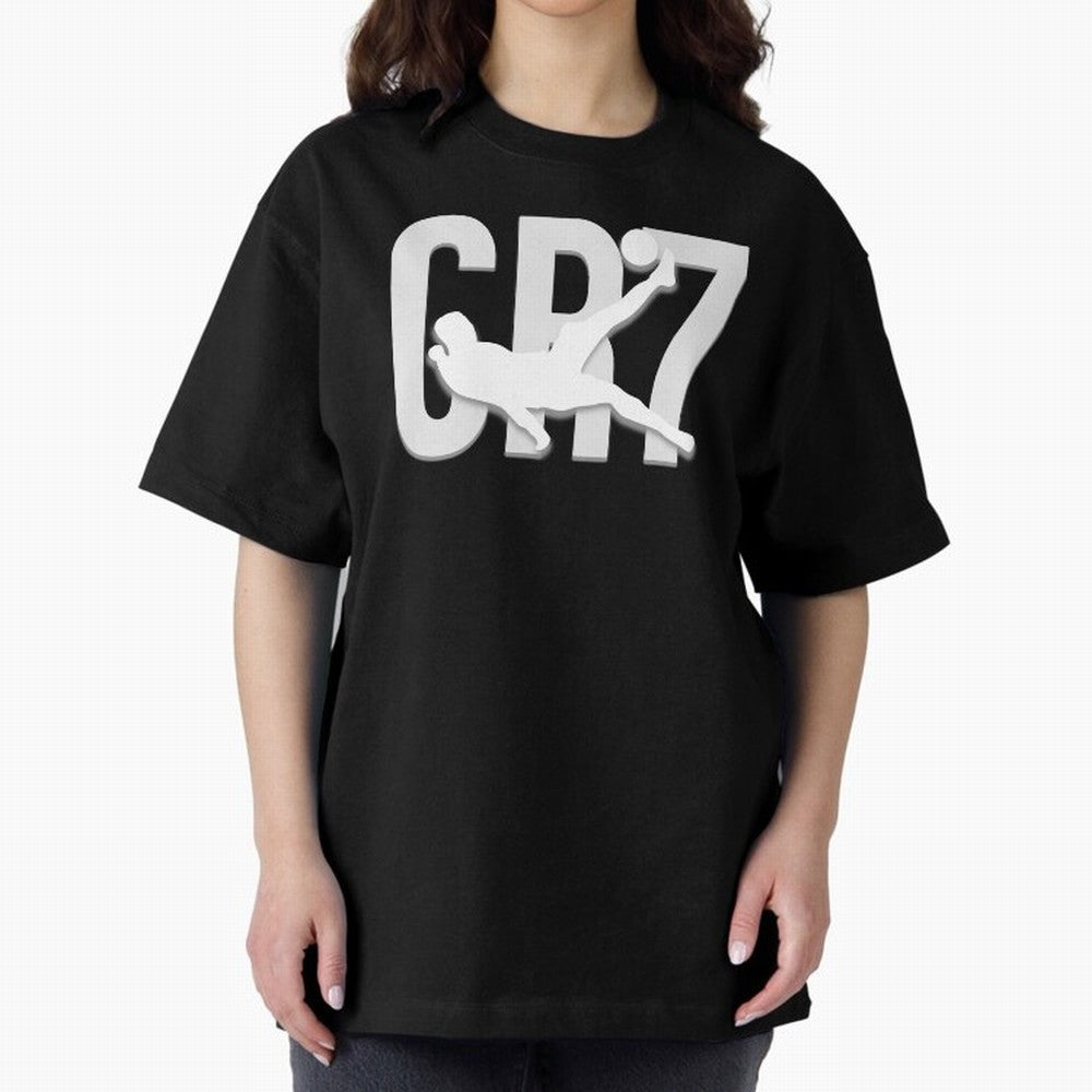 Cristiano Ronaldo Oversized T-Shirt Honor Champions and Dreams in the FIFA World Cup 2026 Journey through Mbappe Highlights, France and Portugal Pride, Tournament Hype, Historic Matchups, Family Viewing Parties and Global Sports Pride; Built for