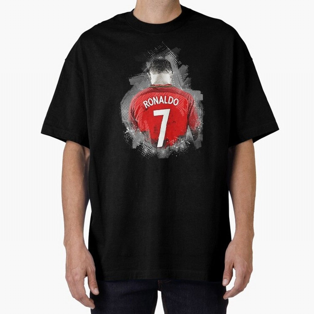 Cristiano Ronaldo Oversized T-Shirt Remember Match Day Hype around FIFA World Cup 2026, Mbappe and Neymar, France and Portugal, Tournament Hype, Historic Matchups, Family Viewing Parties and Global Sports Pride; Perfect for People Who Love