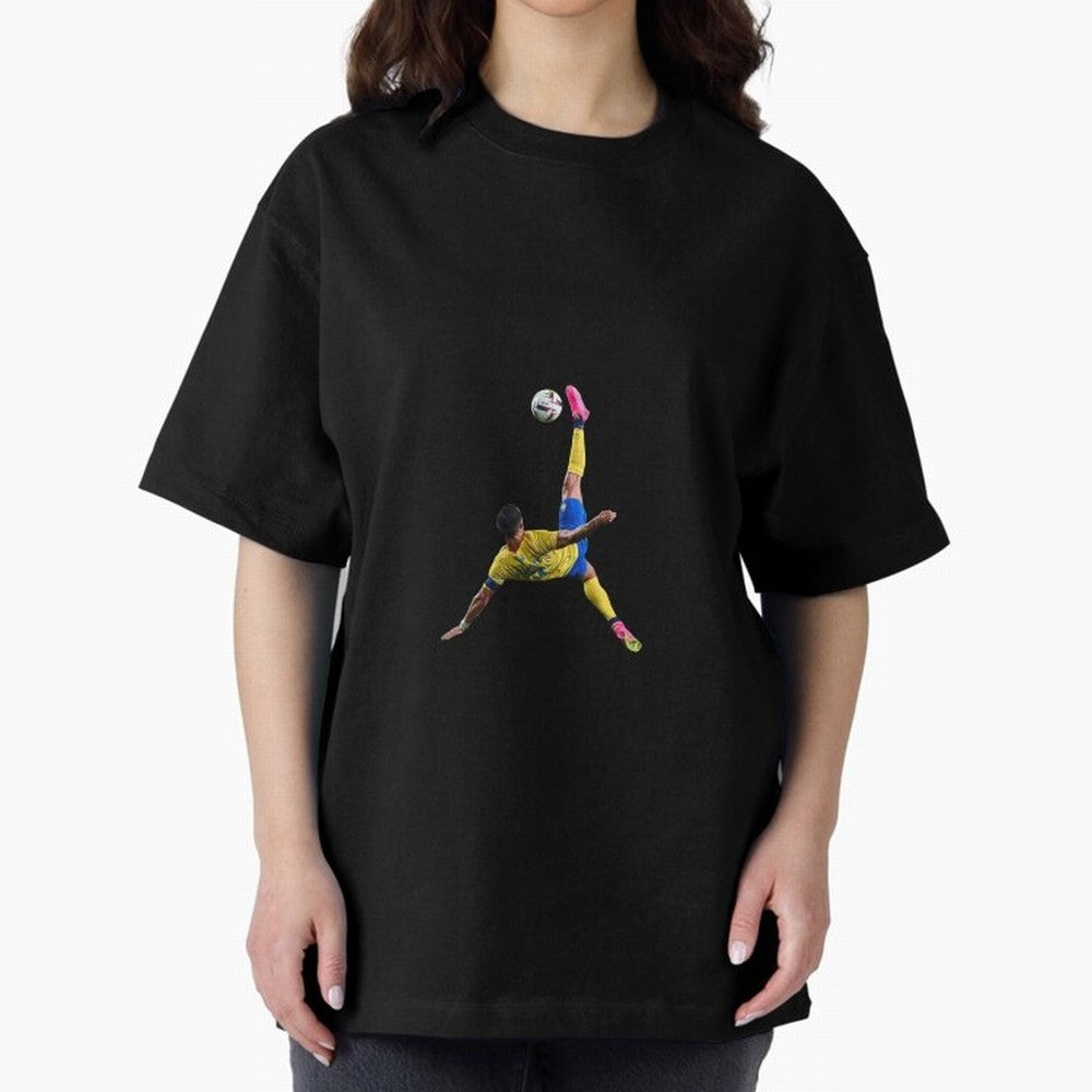 Cr7 Mindset Inspire Create Achieve Oversized T-Shirt Step into Global Football Passion for FIFA World Cup 2026 USA Canada Mexico, Filled with Neymar, Haaland and Cristiano Ronaldo, Netherlands, Match Day Excitement, Supporter Culture, Golden Goals