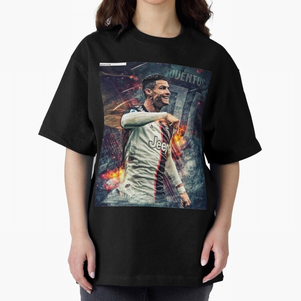 Wallpaper Cristiano Ronaldo Oversized T-Shirt Keep the Match Day Mood of Match Day Hype around FIFA World Cup 2026 USA Canada Mexico, Neymar, Argentina and Brazil, Classic Soccer Heritage, Championship Pressure, Fan Loyalty and International Pride;
