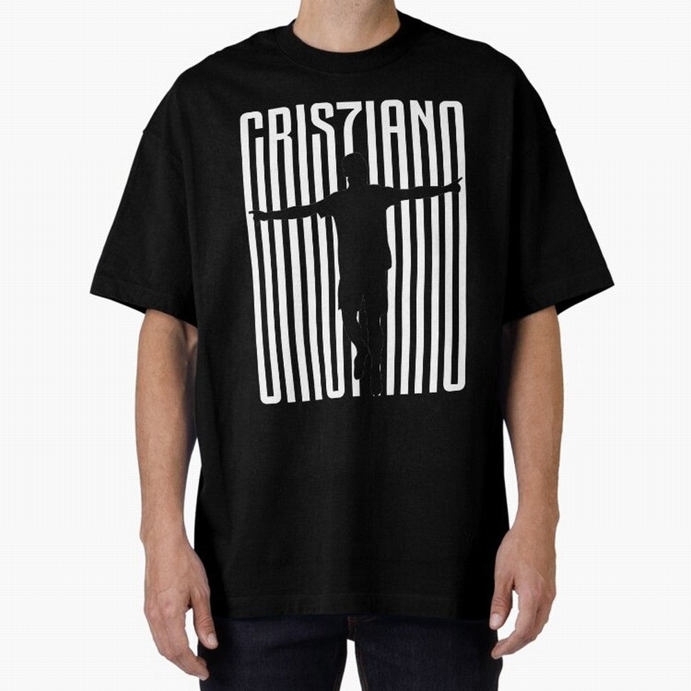 Cristiano Ronaldo Oversized T-Shirt Feel the Trophy Chase of Global Football Passion for FIFA World Cup 2026 USA Canada Mexico, Inspired by Neymar, Brazil, Tournament Hype, Historic Matchups, Family Viewing Parties and Global Sports Pride; Made for