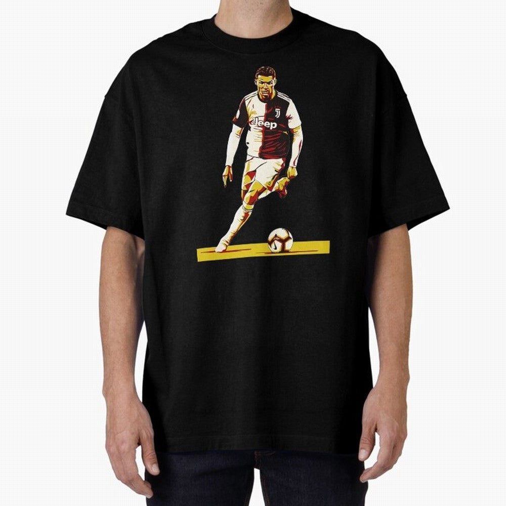 Cristiano Ronaldo Oversized T-Shirt Celebrate Every Goal in FIFA World Cup 2026 Spirit, Driven by Argentina and Brazil, Cristiano Ronaldo, Champion Mindset, Group Stage Buzz, Knockout Tension and Passionate Fan Culture; Ideal for Football Dads,