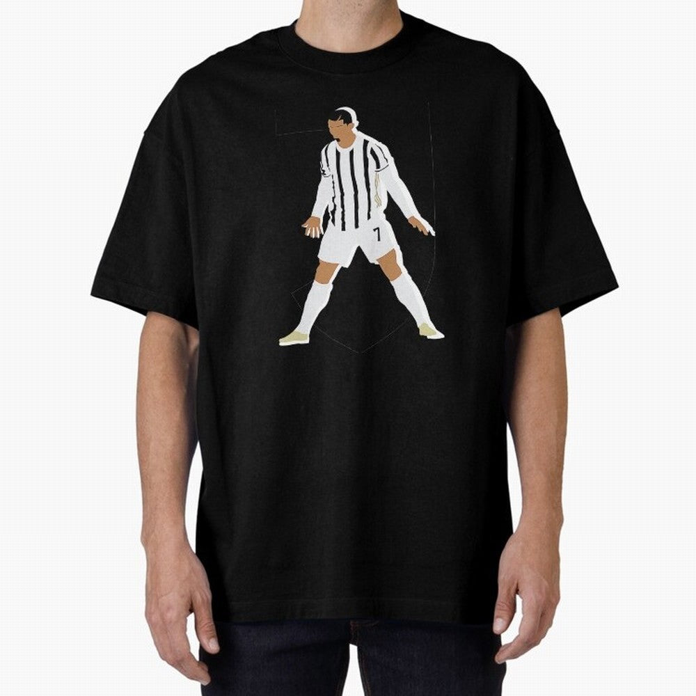 Cristiano Ronaldo Oversized T-Shirt Celebrate Football Dreams Across FIFA World Cup 2026 for Fans of Cristiano Ronaldo, Haaland and CR7 and Argentina and Brazil, Bringing Worldwide Fan Energy, Dramatic Goals, Stadium Lights and Championship