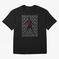 Cristiano Ronaldo Oversized T-Shirt Embrace FIFA World Cup 2026 Group Stage Spirit, Highlighting France and Portugal, Messi, CR7 and Mbappe, Sports Nostalgia, International Competition, Famous Players and Unforgettable Victories; Made for