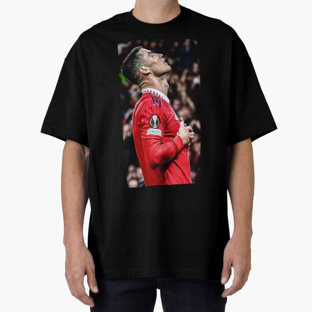 Cristiano Ronaldo CR7 Oversized T-Shirt Stand with Global Football Passion for FIFA World Cup 2026 Group Stage, Built around Cristiano Ronaldo, France, Football Passion, Legendary Performances, Festival Vibes and Supporter Community; Built for
