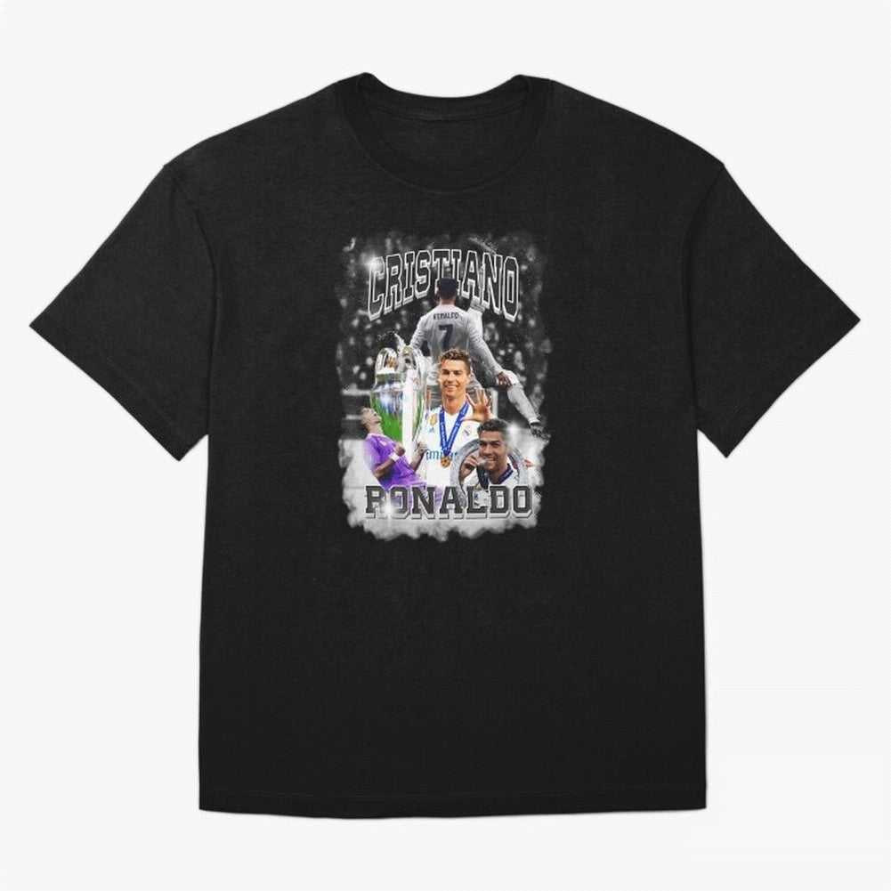 Cristiano Ronaldo Oversized T-Shirt Keep the Legacy of FIFA World Cup 2026 for Fans of Neymar, Haaland and Cristiano Ronaldo and England, Bringing Football Passion, Legendary Performances, Festival Vibes and Supporter Community; Perfect for Fans,