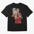 cristiano ronaldo Oversized T-Shirt Follow the Road to the FIFA World Cup 2026 Journey through Cristiano Ronaldo, Haaland and CR7 Highlights, Argentina, France and Brazil Pride, Vintage Soccer Flavor, Modern Football Stars, National Flags and Final