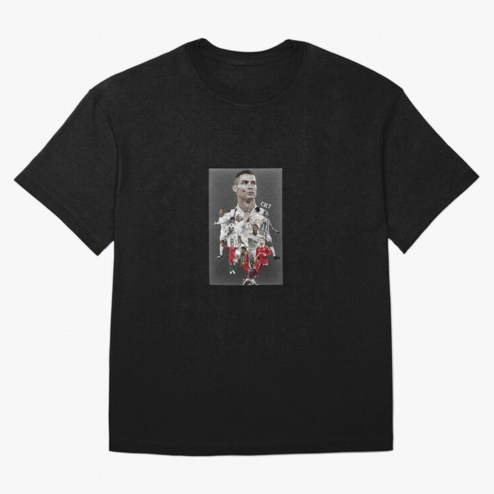 Cristiano Ronaldo Oversized T-Shirt Represent FIFA World Cup 2026 Group Stage for Fans of Neymar and Brazil, Bringing Goal Celebration Energy, Supporter Heritage, Football Icons and Worldwide Tournament Joy; Made for Die Hard Supporters, Soccer