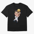 Cristiano Ronaldo Oversized T-Shirt Celebrate the Next Chapter of FIFA World Cup 2026 USA Canada Mexico Centered on Cristiano Ronaldo, Argentina and Brazil Energy, Retro Football Energy, Iconic Rivalries, Trophy Chase Drama and Stadium Atmosphere;