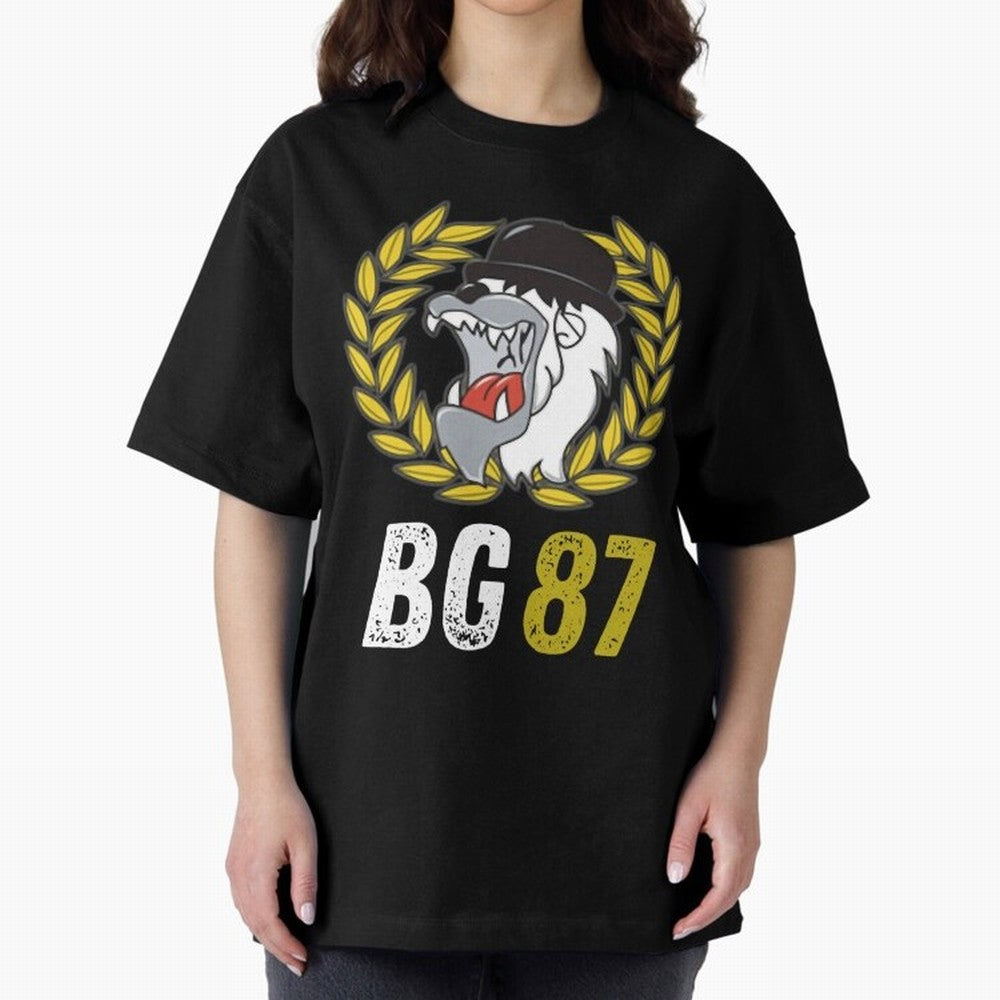 Mala Suerte 87 (Hinchas Del Lyon) Camiseta Esencial Oversized T-Shirt Show Passion for the Stars of FIFA World Cup 2026 USA Canada Mexico Made for Messi, England Energy, Champion Mindset, Group Stage Buzz, Knockout Tension and Passionate Fan