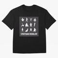 Cristiano Ronaldo Minimalism Silhouette Oversized T-Shirt Celebrate Football Dreams Across FIFA World Cup 2026 Group Stage Celebrating Cristiano Ronaldo, Haaland and CR7, Portugal, Spain and Germany Energy, Retro Football Energy, Iconic Rivalries,