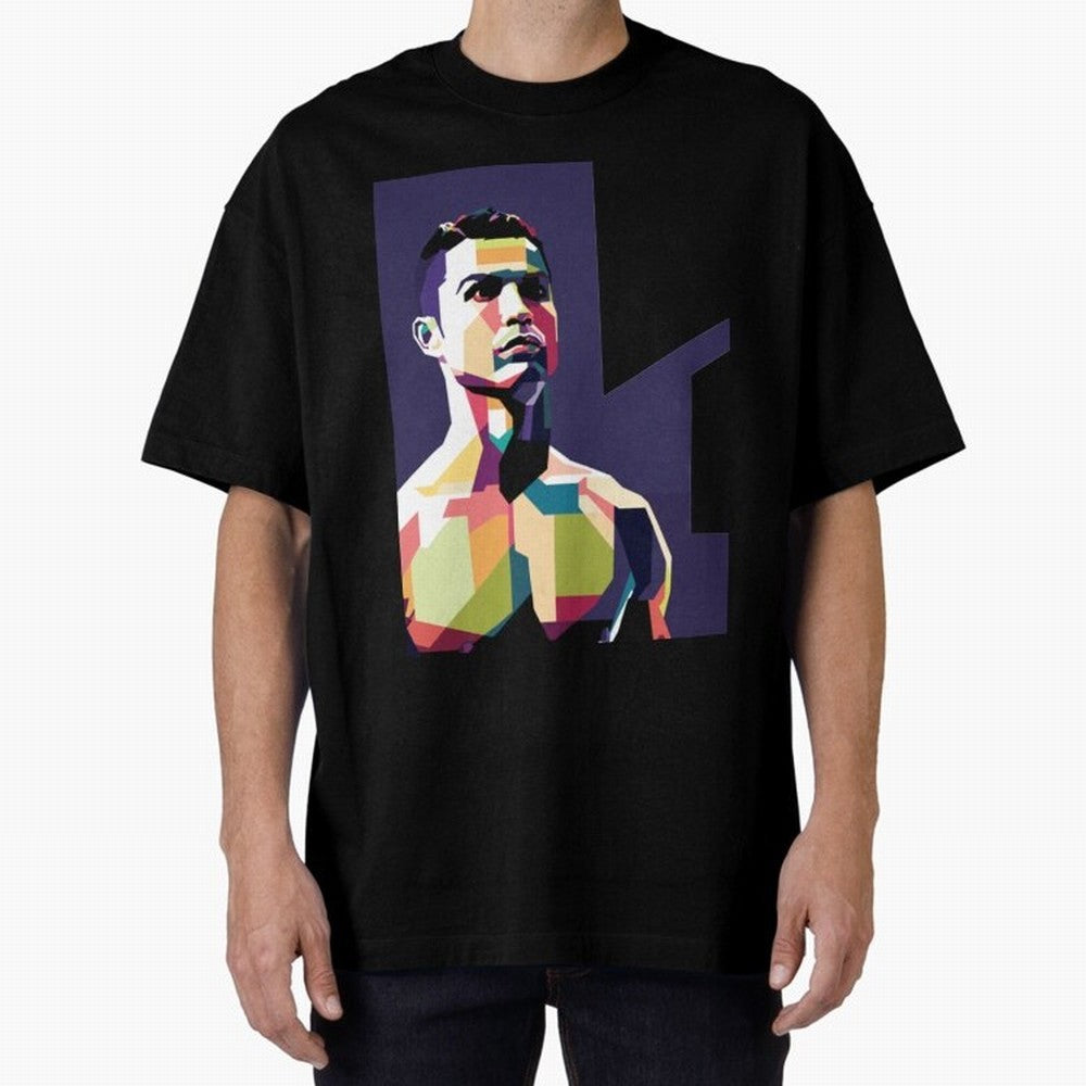 Ronaldo Cristiano Ronaldo Oversized T-Shirt Turn Every Weekend Toward FIFA World Cup 2026 for Fans of Messi, Neymar and Mbappe and Argentina, France and Brazil, Bringing Goal Celebration Energy, Supporter Heritage, Football Icons and Worldwide