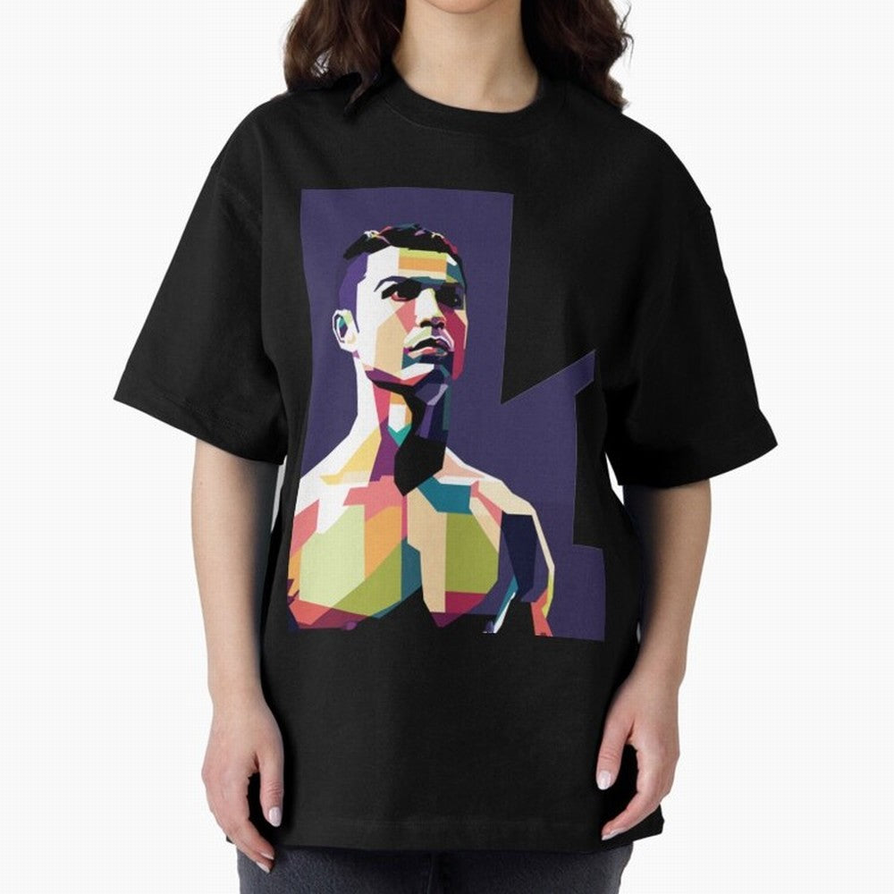 Ronaldo Cristiano Ronaldo Oversized T-Shirt Turn Every Weekend Toward FIFA World Cup 2026 for Fans of Messi, Neymar and Mbappe and Argentina, France and Brazil, Bringing Goal Celebration Energy, Supporter Heritage, Football Icons and Worldwide