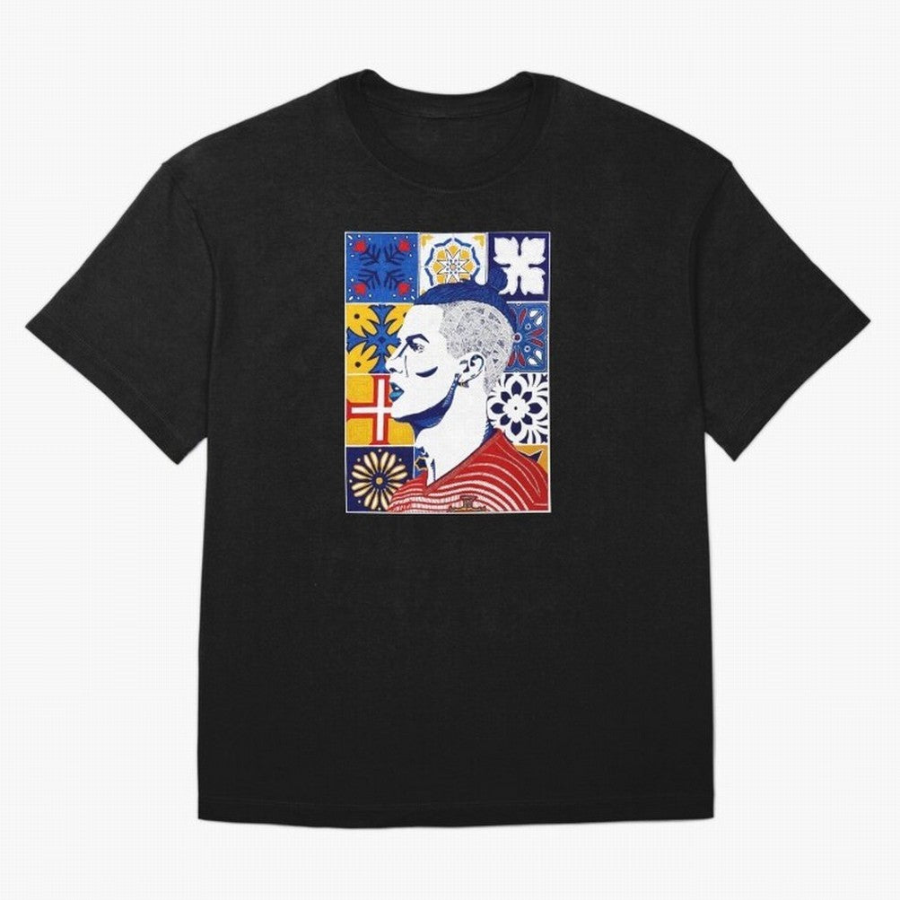 Cristiano Ronaldo Azulejos Oversized T-Shirt Celebrate Supporters United by FIFA World Cup 2026 USA Canada Mexico for Fans of CR7 and England, France and Netherlands, Bringing Soccer Culture, Superstar Moments, National Team Dreams and Competitive
