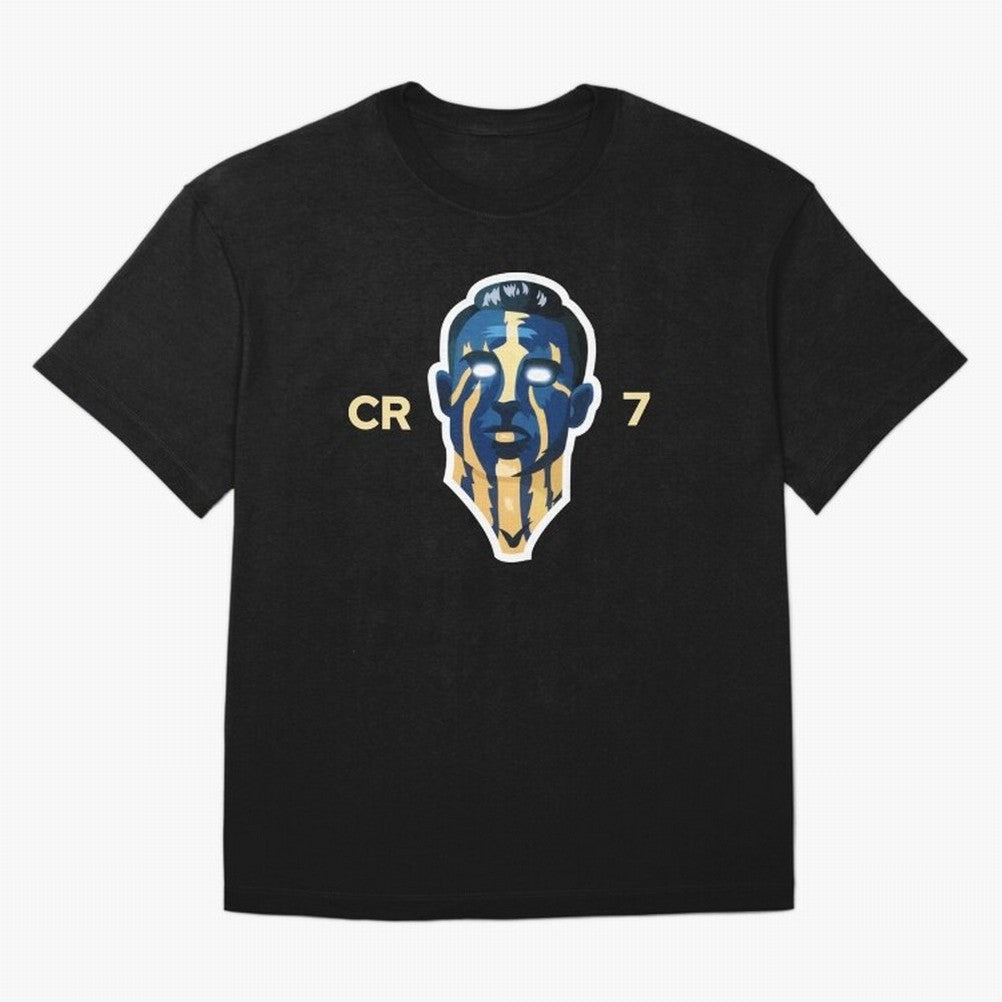 Cristiano Ronaldo Oversized T-Shirt Honor the Beautiful Game during Global Football Passion for FIFA World Cup 2026 Group Stage, Highlighting CR7 and Messi, Brazil, Champion Mindset, Group Stage Buzz, Knockout Tension and Passionate Fan Culture;