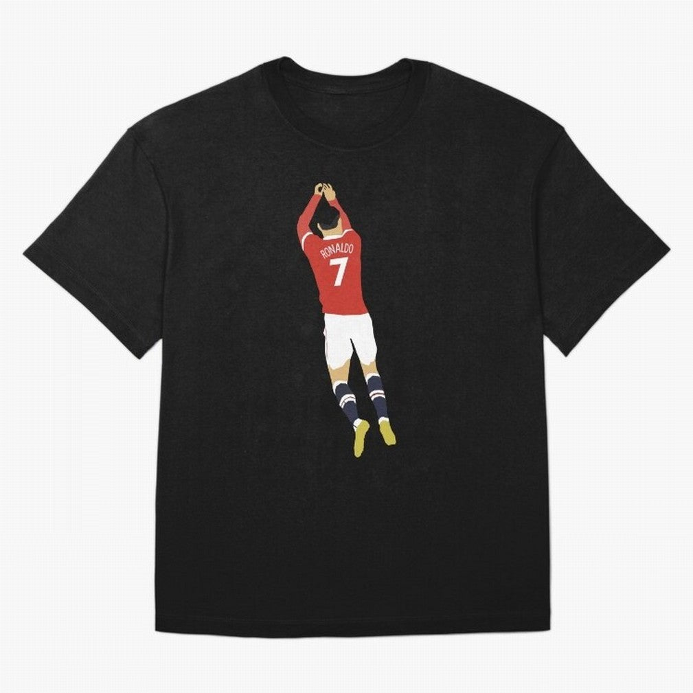 Cristiano Ronaldo Oversized T-Shirt Feel International Energy from FIFA World Cup 2026 Spirit, Celebrating Spain, CR7 and Messi, Football History, Final Match Energy, Crowd Noise and Once in a Lifetime Moments; Perfect for People Who Love