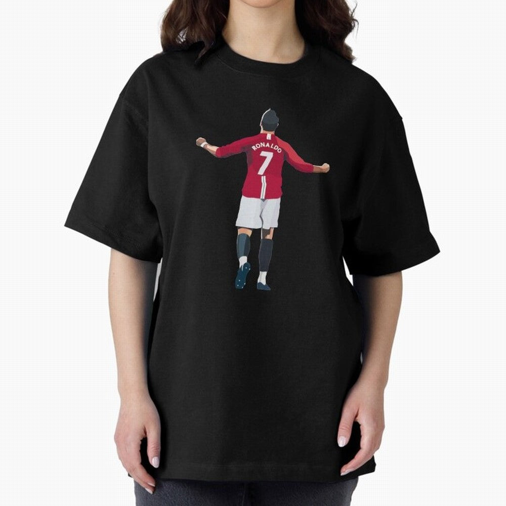 Legend Cristiano Ronaldo Oversized T-Shirt Celebrate Unforgettable Nights in the FIFA World Cup 2026 Journey through CR7 Highlights, France Pride, Retro Football Energy, Iconic Rivalries, Trophy Chase Drama and Stadium Atmosphere; Great for