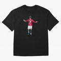 Legend Cristiano Ronaldo Oversized T-Shirt Celebrate Unforgettable Nights in the FIFA World Cup 2026 Journey through CR7 Highlights, France Pride, Retro Football Energy, Iconic Rivalries, Trophy Chase Drama and Stadium Atmosphere; Great for