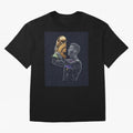 Digital Football Oversized T-Shirt Celebrate Fan Culture around Match Day Hype around FIFA World Cup 2026 Group Stage, Cristiano Ronaldo, Argentina, France and Brazil, Classic Soccer Heritage, Championship Pressure, Fan Loyalty and International