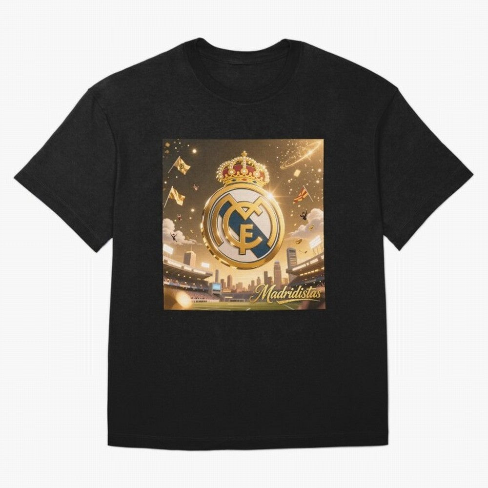 Madridistas Oversized T-Shirt Celebrate Soccer Greatness during Global Football Passion for FIFA World Cup 2026, Centered on Neymar, Argentina, Fan Favorite Moments, National Team Passion, Big Match Drama and Soccer History; Made for Collectors Who