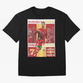 Cristiano Ronaldo Portugal Poster - Madeira's Prodigy CR7 Fan Art Print Oversized T-Shirt Bring Match Day Fire to FIFA World Cup 2026 Group Stage Spirit, Made for Spain, Haaland, Football Passion, Legendary Performances, Festival Vibes and