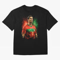 Cristiano Ronaldo Football Legend Oversized T-Shirt Support Iconic Players in FIFA World Cup 2026 Celebrating Messi and Cristiano Ronaldo, Argentina and Brazil Energy, Football History, Final Match Energy, Crowd Noise and Once in a Lifetime
